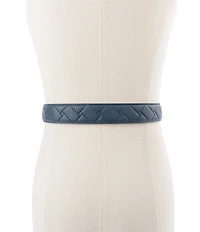 Kurt Geiger London 1.2#double; Mirco Quilted Leather Hip Belt