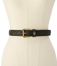 Kurt Geiger London 1.2#double; Mirco Quilted Leather Hip Belt