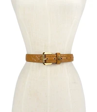 Kurt Geiger London 1.2#double; Mirco Quilted Leather Hip Belt