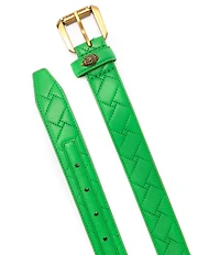 Kurt Geiger London 1.2#double; Mirco Quilted Leather Hip Belt