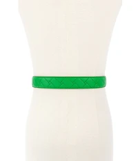 Kurt Geiger London 1.2#double; Mirco Quilted Leather Hip Belt