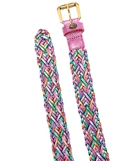 Kurt Geiger London 1.57#double; Metallic Rainbow Belt