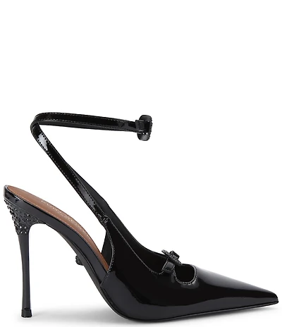 Kurt Geiger London 2 Buckle Point Court Embellished Pumps
