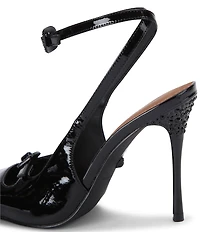 Kurt Geiger London 2 Buckle Point Court Embellished Pumps