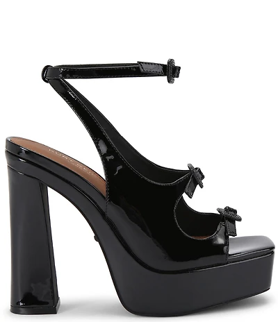 Kurt Geiger London 3 Buckle Platform Sandals