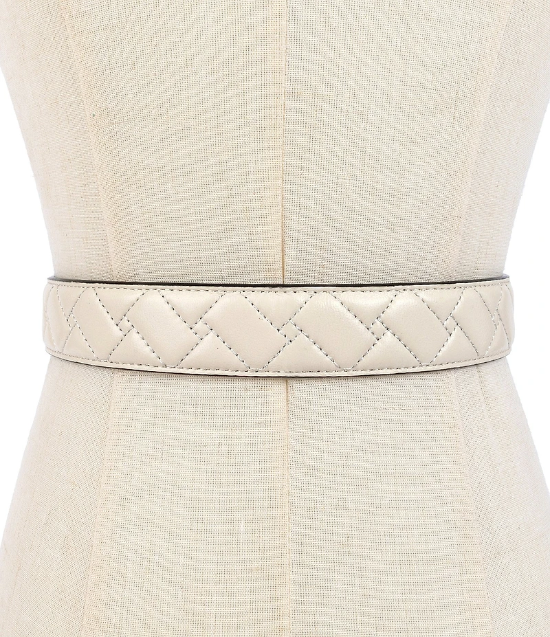Kurt Geiger London 30mm Hip Belt With Mirco Quilting