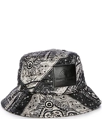 Kurt Geiger London Bandana Print Quilted Bucket Hat