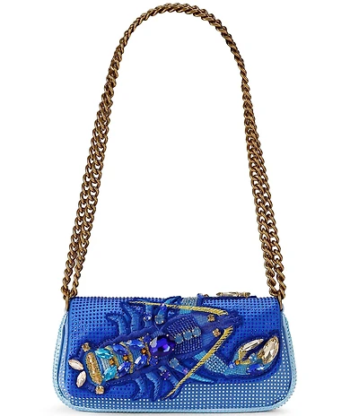 Kurt Geiger London Beaded Pickle Lobster Shoulder Bag