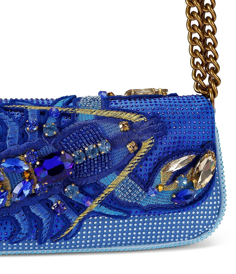 Kurt Geiger London Beaded Pickle Lobster Shoulder Bag
