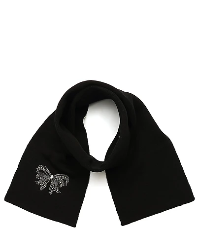 Kurt Geiger London Belgravia Bow Colorblock Oblong Scarf