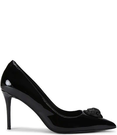 Kurt Geiger London Belgravia Patent Leather Drenched Eagle Pumps