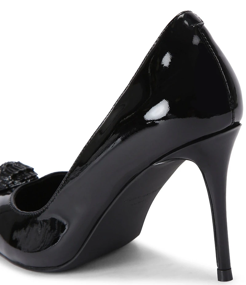 Kurt Geiger London Belgravia Patent Leather Drenched Eagle Pumps