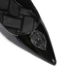 Kurt Geiger London Belgravia Patent Leather Drenched Eagle Pumps