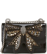 Kurt Geiger London Shoreditch Small Studded Bow Crossbody Bag
