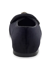 Kurt Geiger London Boys' Hugh Quilted Suede Logo Ornament Slip On Loafers (Youth)