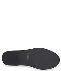 Kurt Geiger London Boys' Hugh Quilted Suede Logo Ornament Slip On Loafers (Youth)