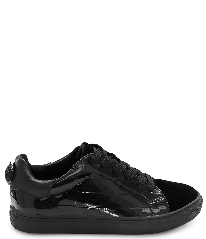 Kurt Geiger London Boys' Laney Croco Patent Sneakers (Youth)