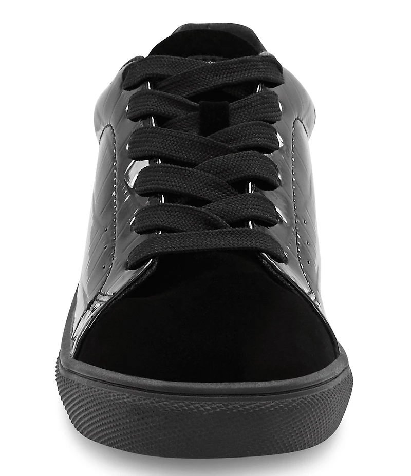 Kurt Geiger London Boys' Laney Croco Patent Sneakers (Youth)