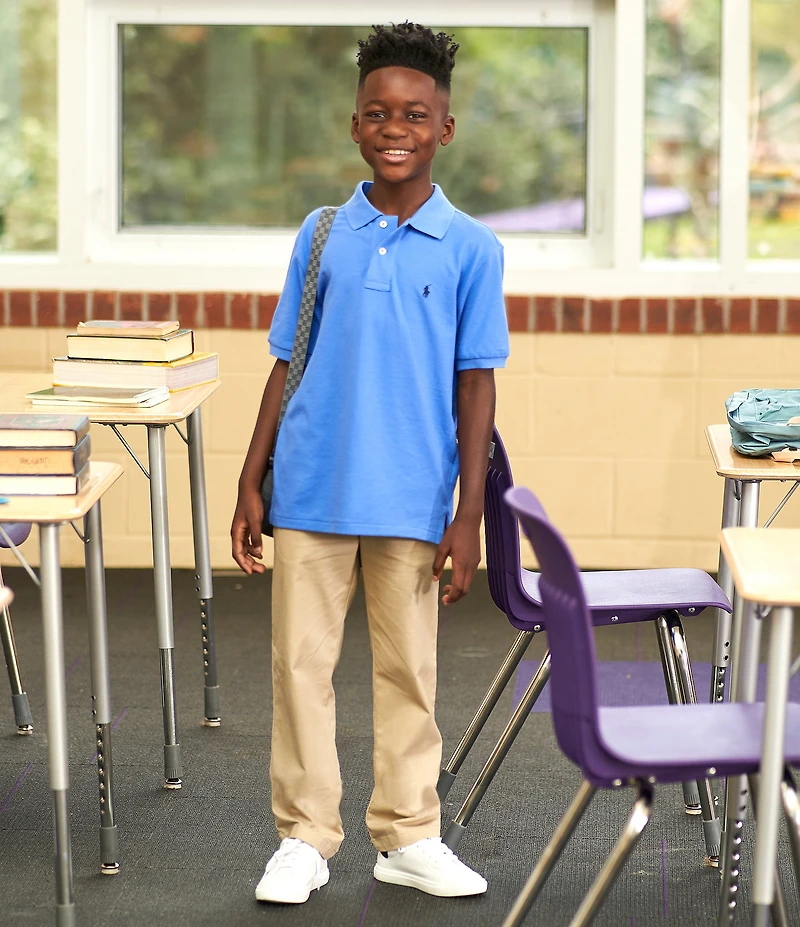 Kurt Geiger London Boys' Laney Leather Lace Up Sneakers (Toddler)