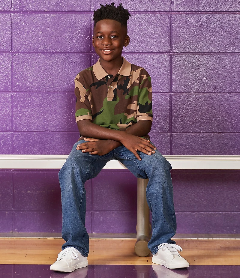 Kurt Geiger London Boys' Laney Leather Lace Up Sneakers (Youth)