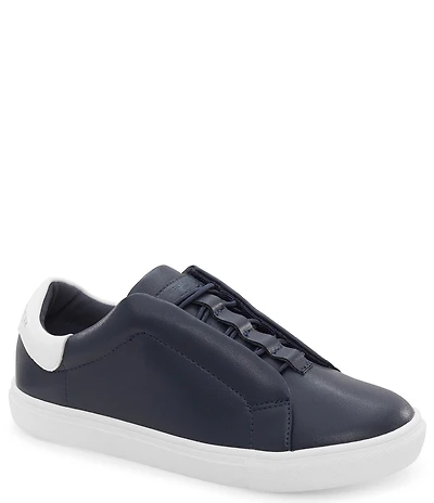 Kurt Geiger London Boys' Laney Leather Slip On Sneakers (Toddler)