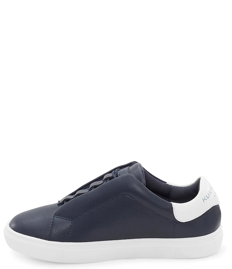 Kurt Geiger London Boys' Laney Leather Slip On Sneakers (Youth)
