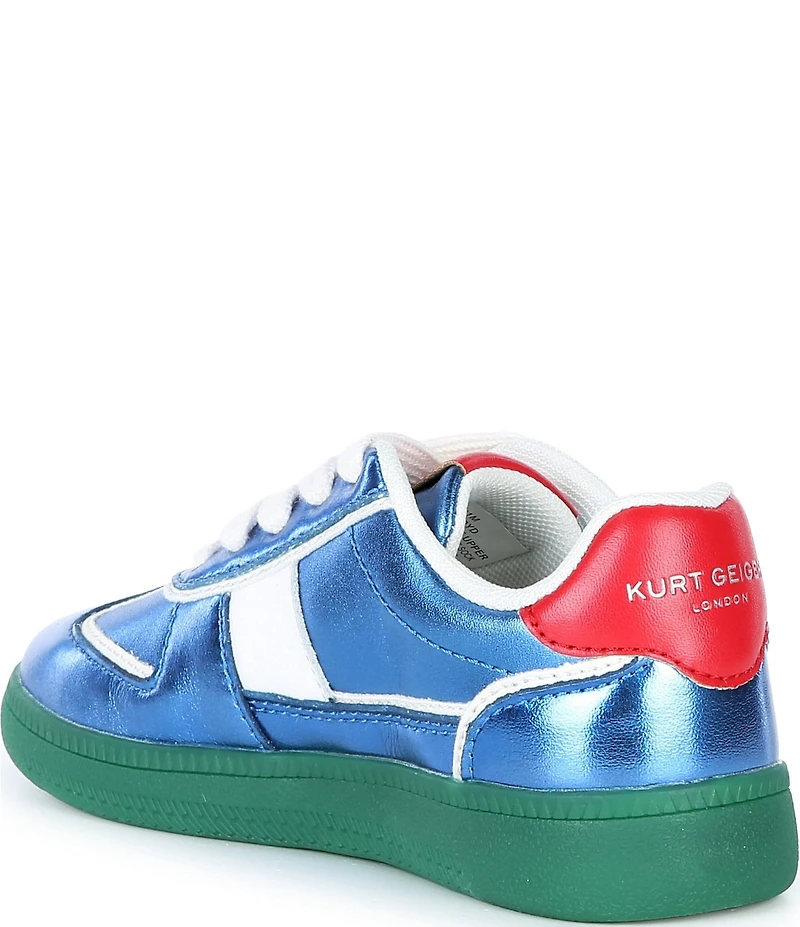 Kurt Geiger London Boys' Lloyd Metallic Leather Sneakers (Toddler)