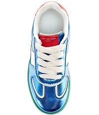 Kurt Geiger London Boys' Lloyd Metallic Leather Sneakers (Toddler)