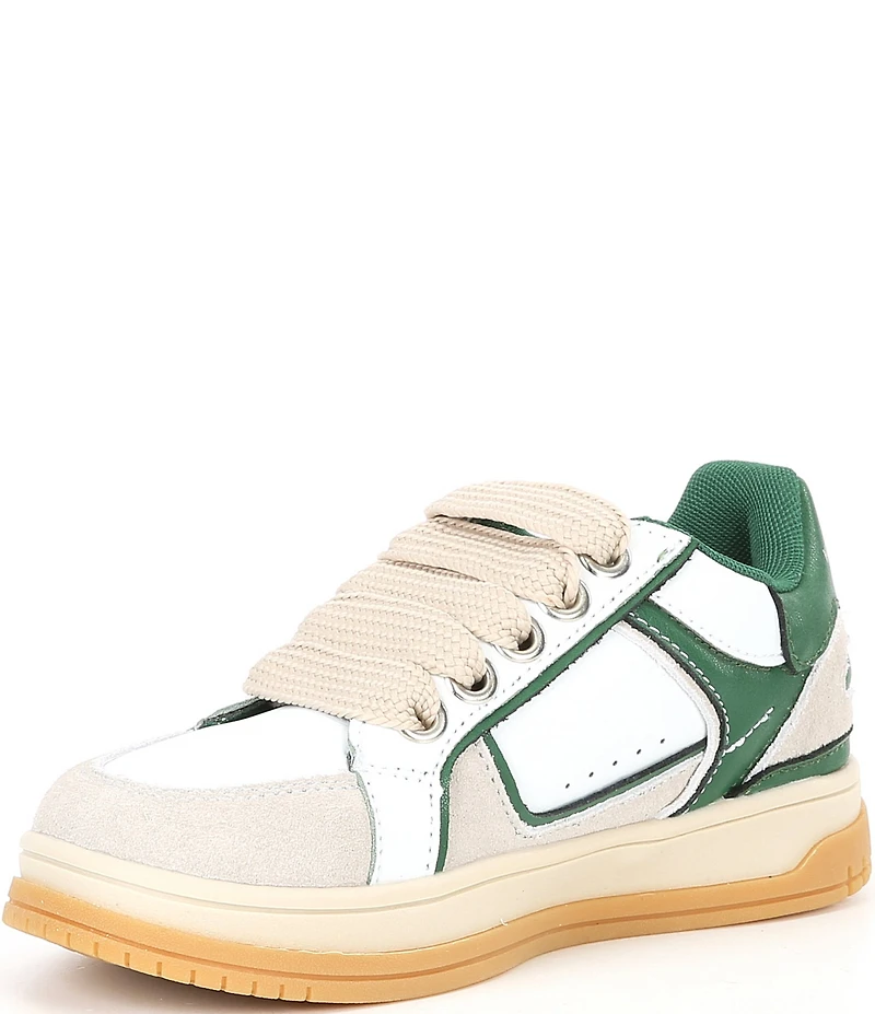 Kurt Geiger London Boy's Southbank Leather and Suede Sneakers (Youth)