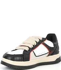 Kurt Geiger London Boys' Southbank Croco Leather Sneakers (Toddler)