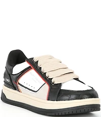 Kurt Geiger London Boy's Southbank Croco Leather Sneakers (Youth)