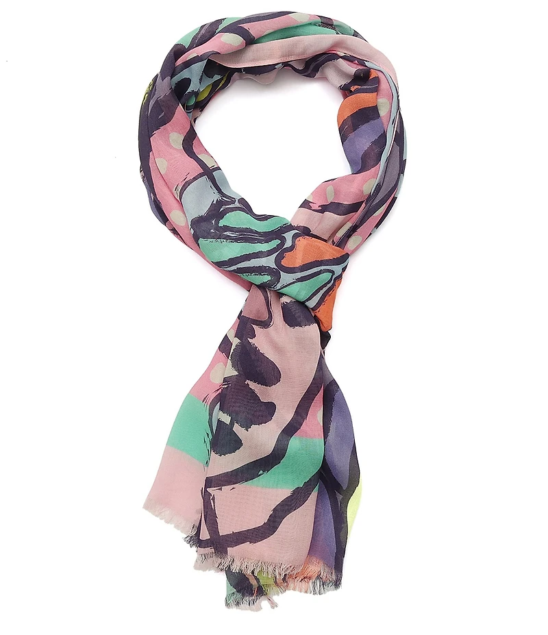 Kurt Geiger London Butterflies Oblong Scarf