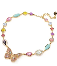 Kurt Geiger London Butterfly Gemstone Collar Necklace