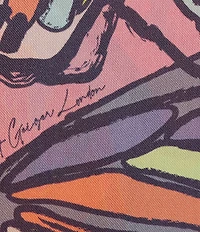 Kurt Geiger London Butterfly Logo Party Skinny Oblong Scarf