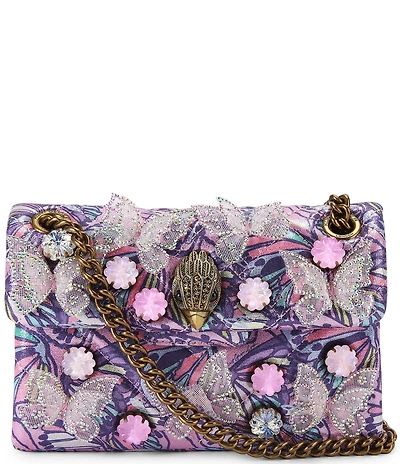 Kurt Geiger London Mini Kensington 3D Butterfly Sequin Crossbody Bag