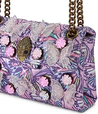 Kurt Geiger London Mini Kensington 3D Butterfly Sequin Crossbody Bag