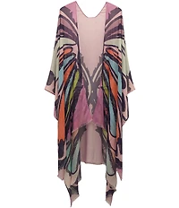 Kurt Geiger London Butterfly Poncho