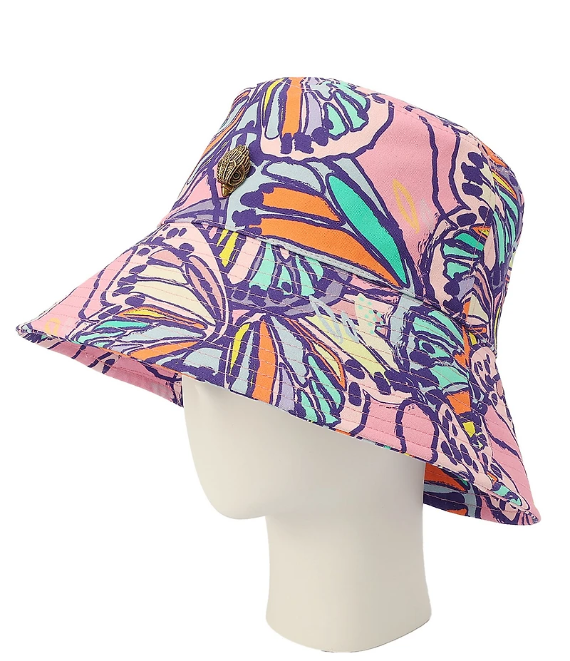 Kurt Geiger London Butterfly Print Bucket Hat