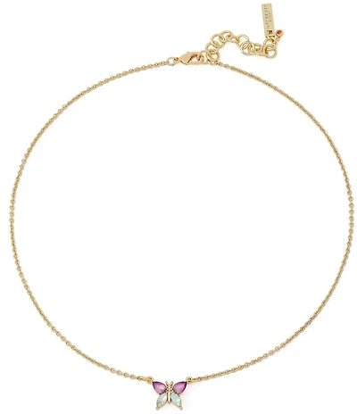 Kurt Geiger London Butterfly Short Pendant Necklace