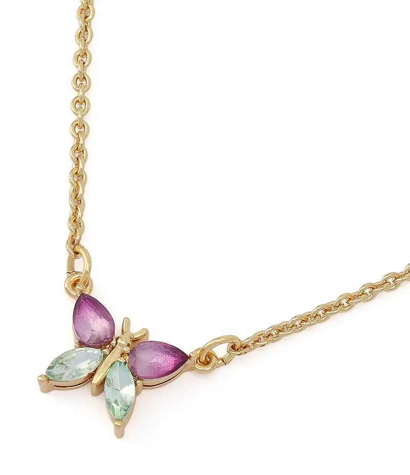 Kurt Geiger London Butterfly Short Pendant Necklace