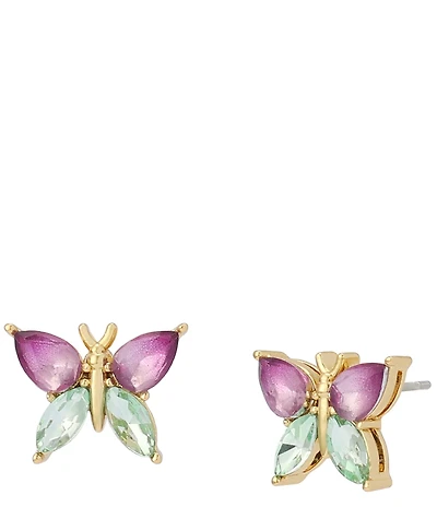 Kurt Geiger London Butterfly Stud Earrings