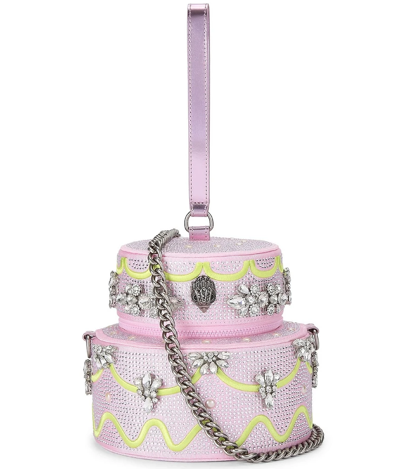 Kurt Geiger London Cake Rhinestone Crossbody Clutch Bag