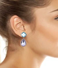 Kurt Geiger London Candy Gemstone Drop Earrings