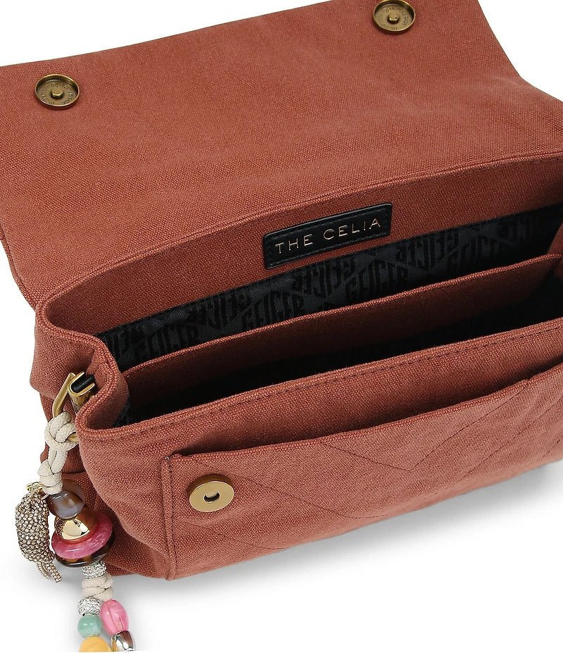 Kurt Geiger London Celia Canvas Shoulder Bag