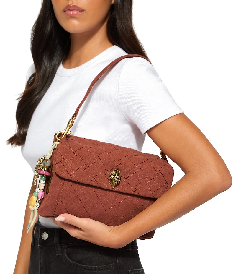 Kurt Geiger London Celia Canvas Shoulder Bag