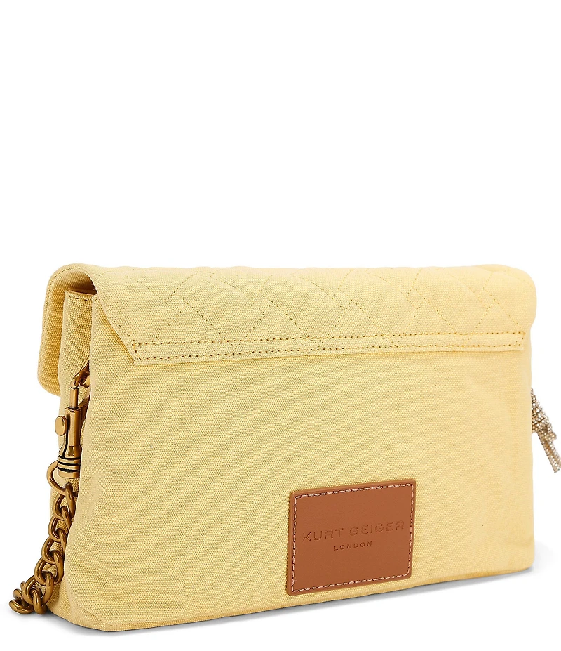 Kurt Geiger London Celia Canvas Shoulder Bag