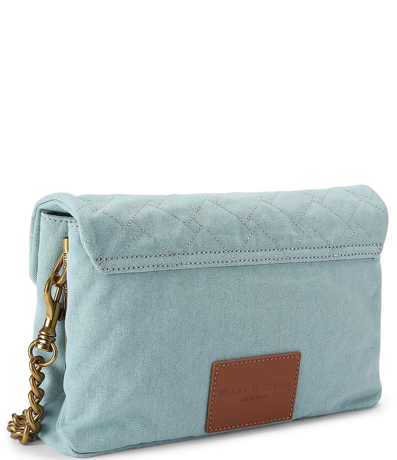 Kurt Geiger London Celia Canvas Shoulder Bag