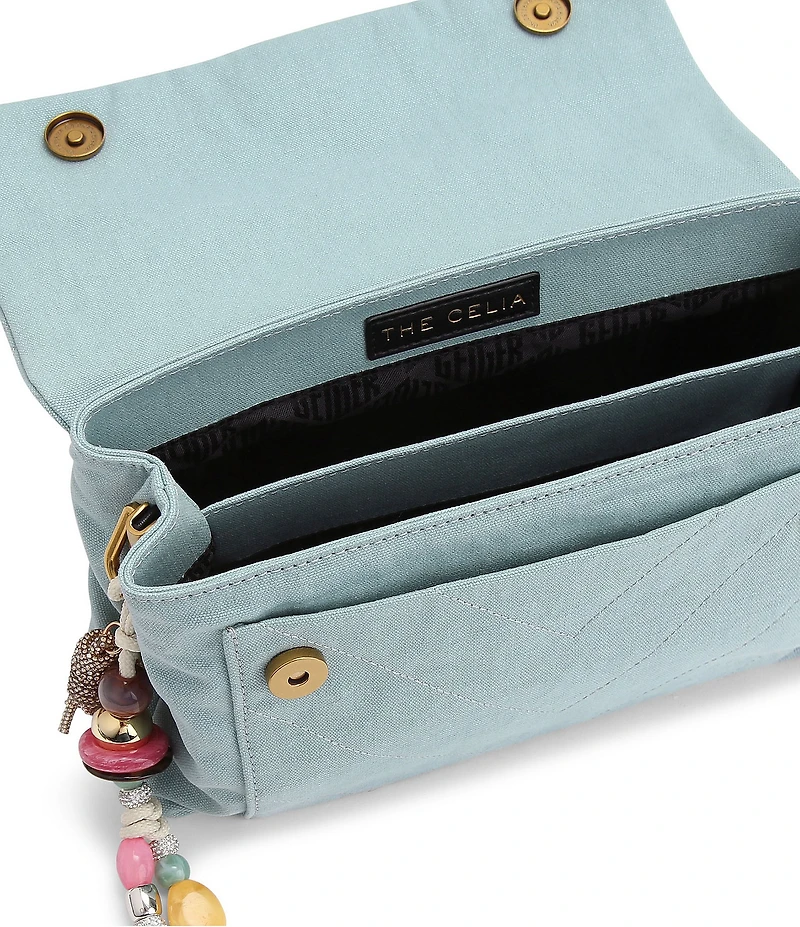 Kurt Geiger London Celia Canvas Shoulder Bag