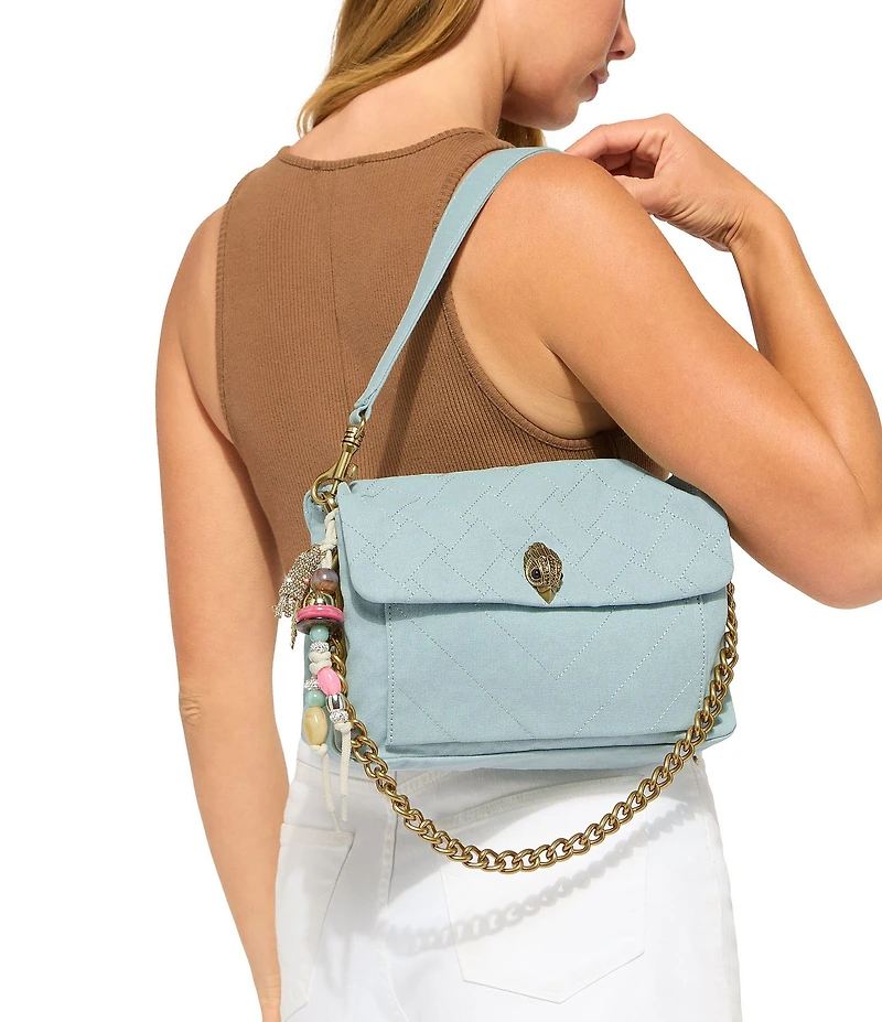 Kurt Geiger London Celia Canvas Shoulder Bag