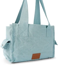 Kurt Geiger London Celia Canvas Tote Shoulder Bag